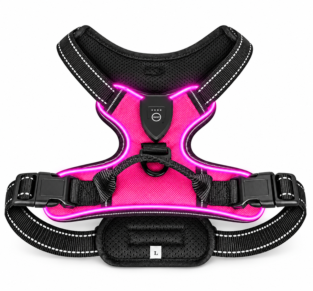 LED Light Up Reflective Harness