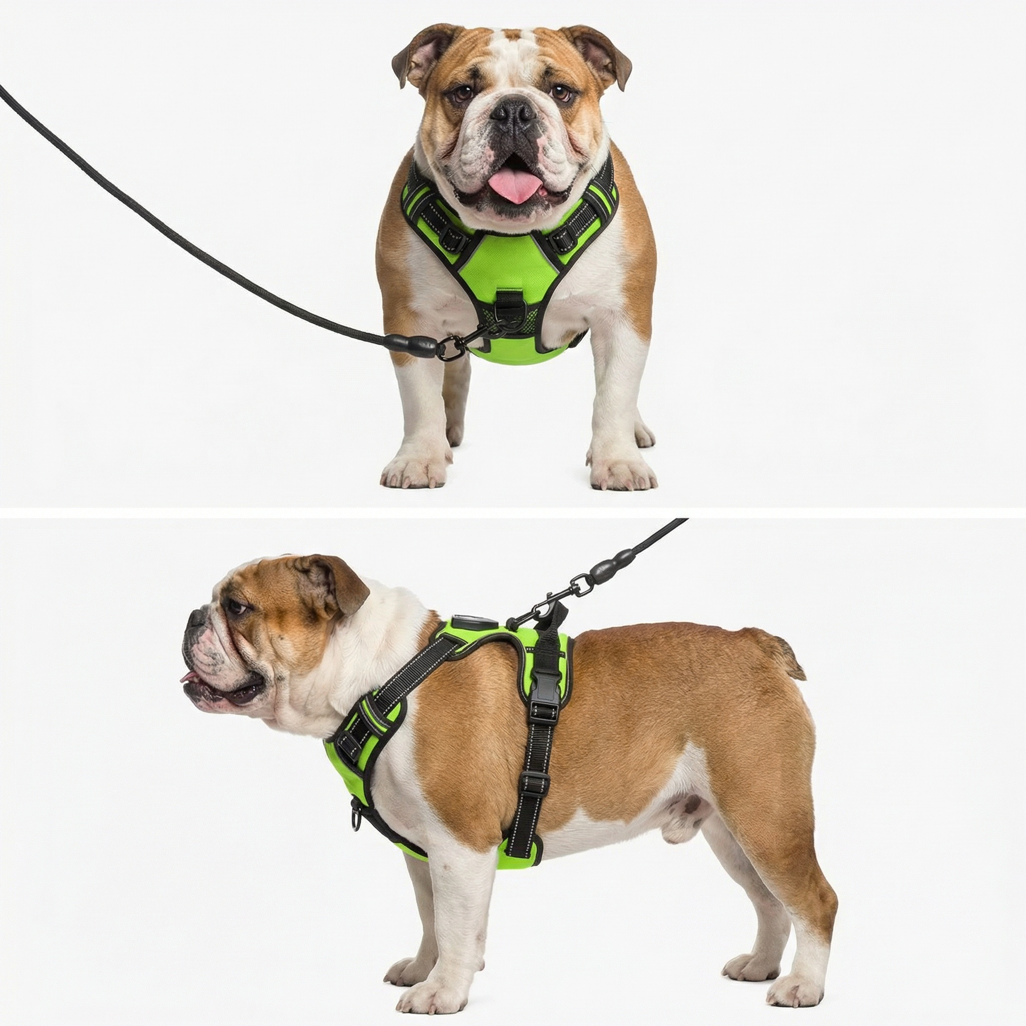 LED Light Up Reflective Harness