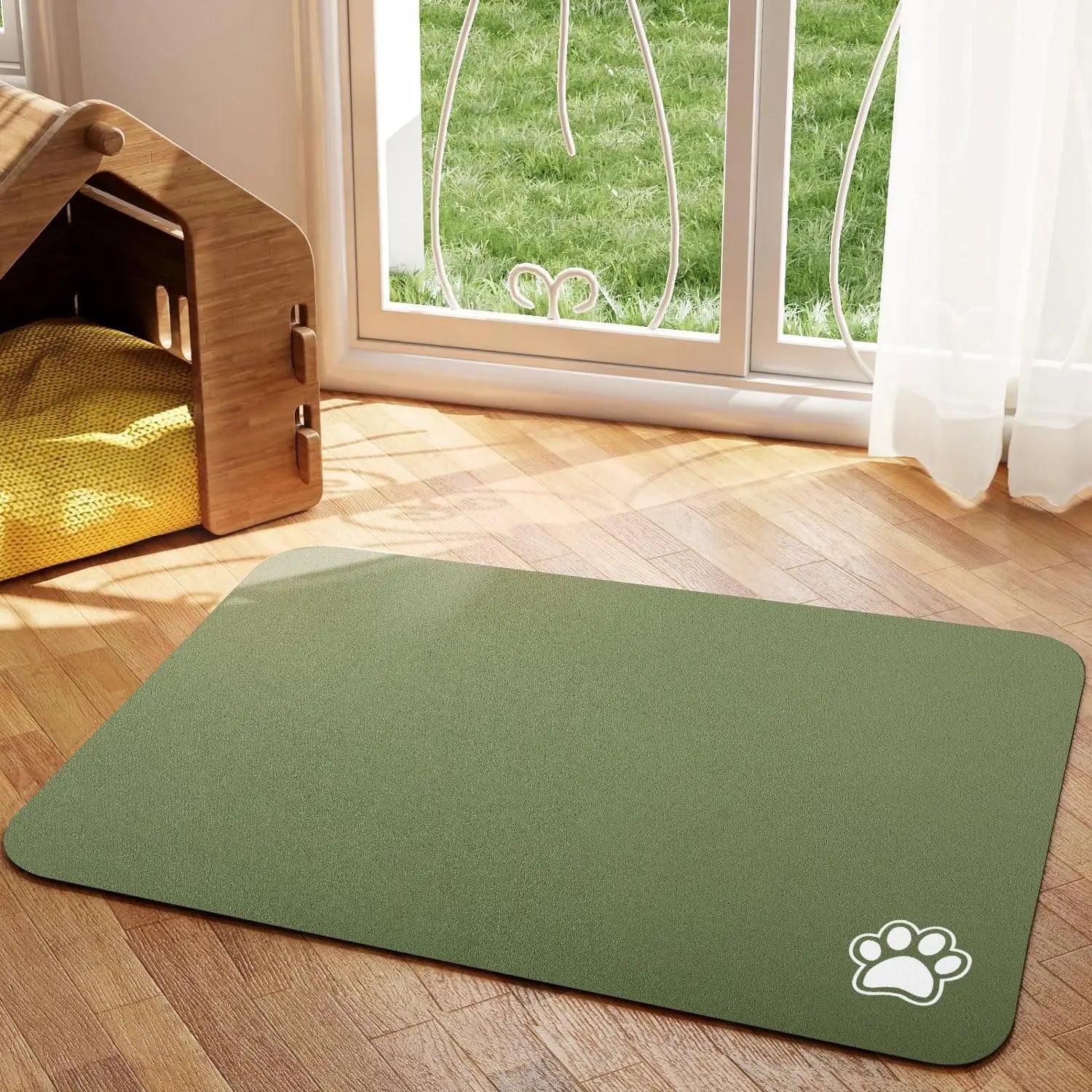 Quick Dry Absorbent Dog Feeding Mat