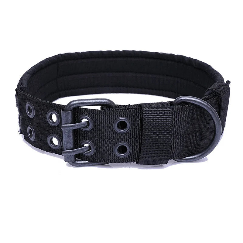 Adjustable Reflective Tactical Dog Collar