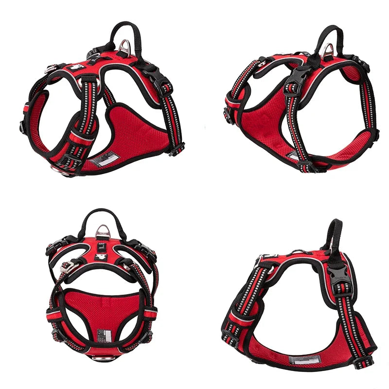 Adjustable Reflective Dog Harness