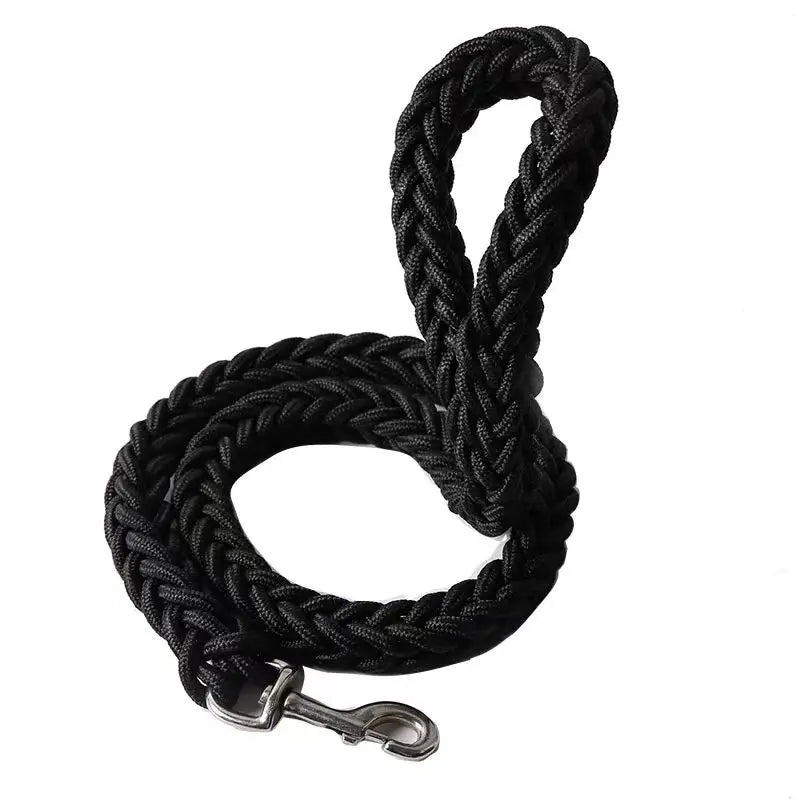 Heavy-Duty Braided Nylon Dog Lead