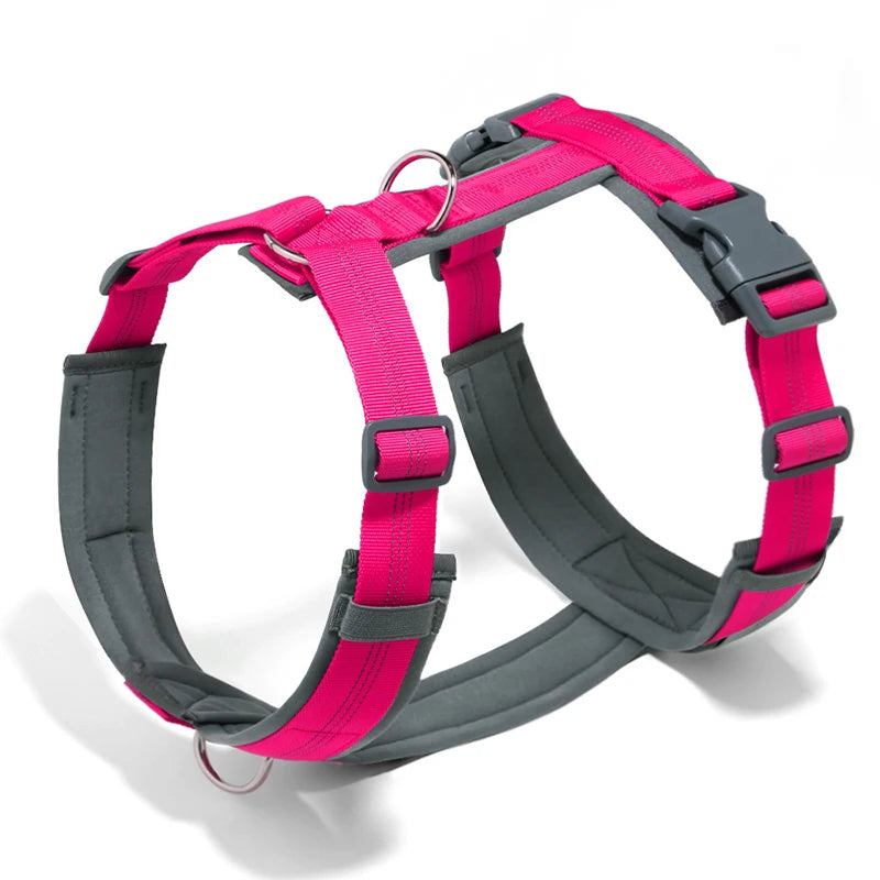 Lightweight Reflective H-Shaped Dog Harness