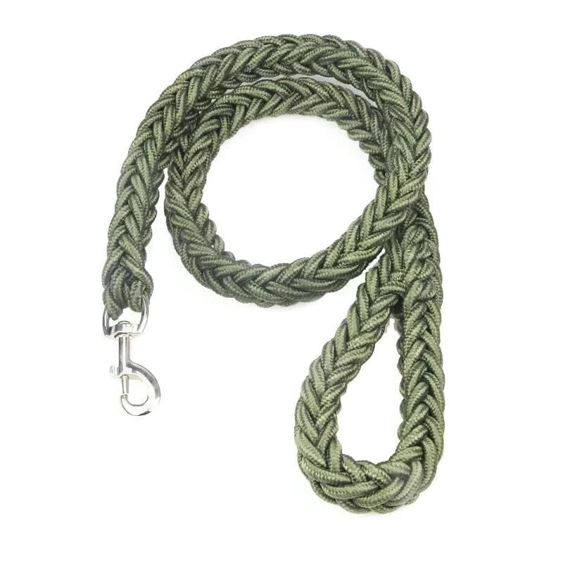 Heavy-Duty Braided Nylon Dog Lead