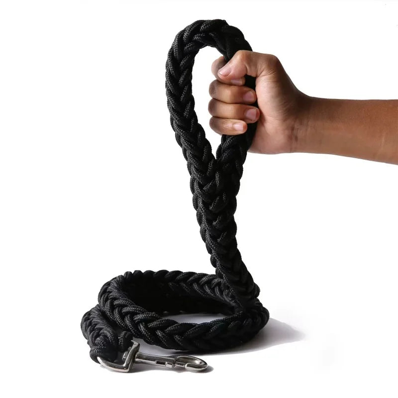 Heavy-Duty Braided Nylon Dog Lead