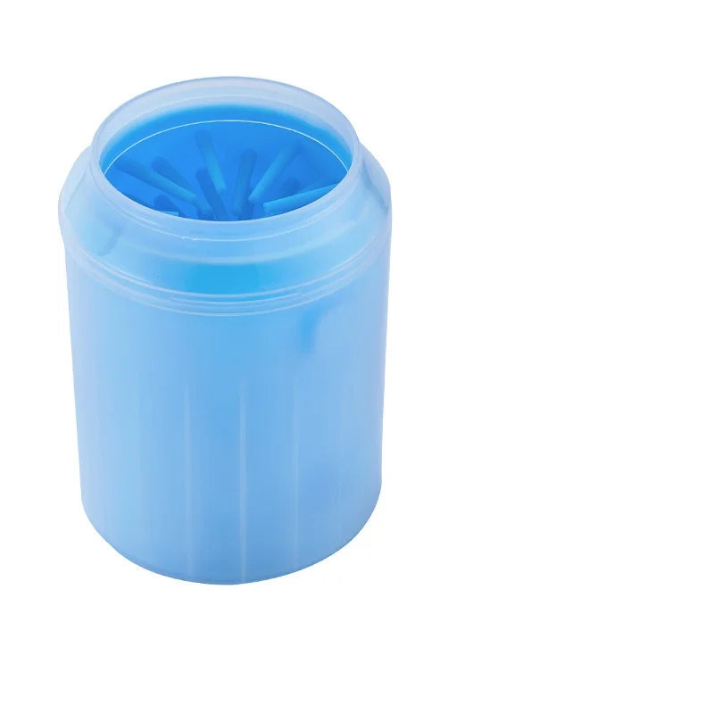 Portable Dog Paw Cleaner Cup with Soft Silicone Brush