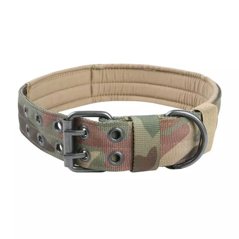 Adjustable Reflective Tactical Dog Collar