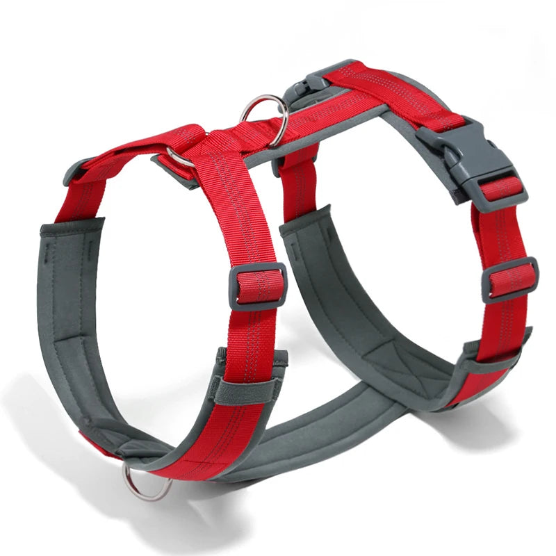 Lightweight Reflective H-Shaped Dog Harness