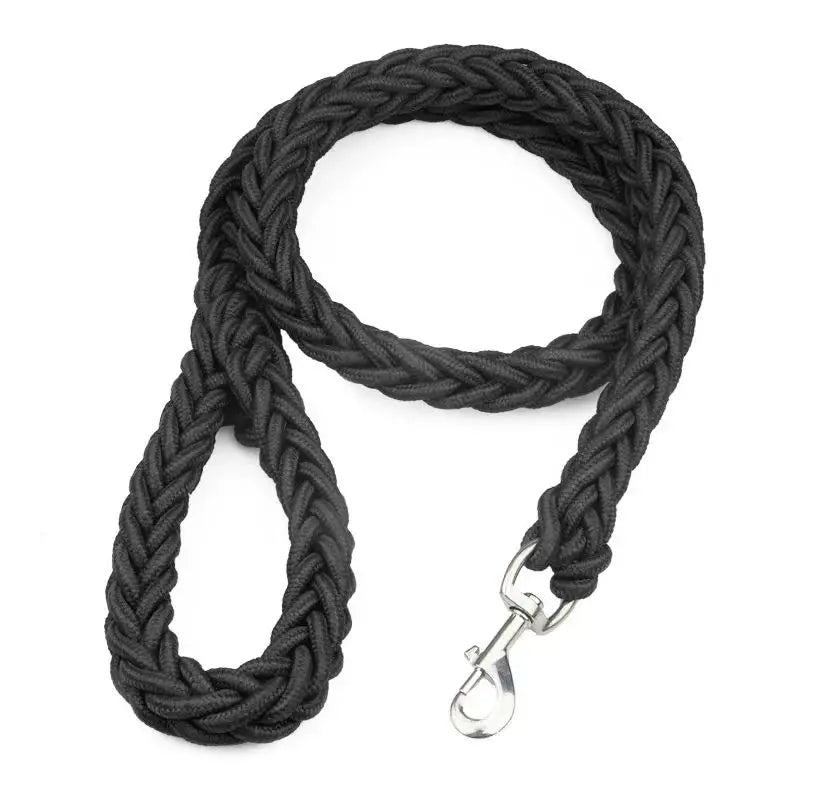 Heavy-Duty Braided Nylon Dog Lead