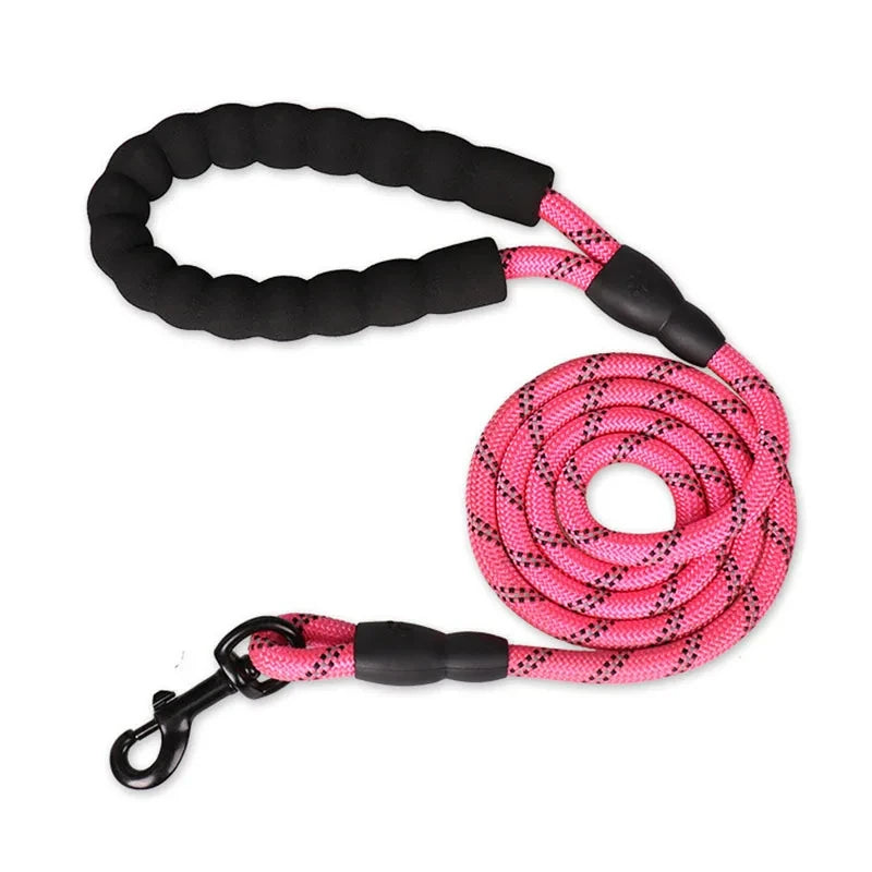 Reflective Braided Dog Lead