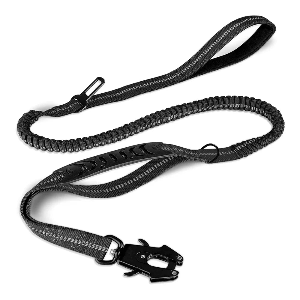 Reflective Shock-Absorbing Dog Lead