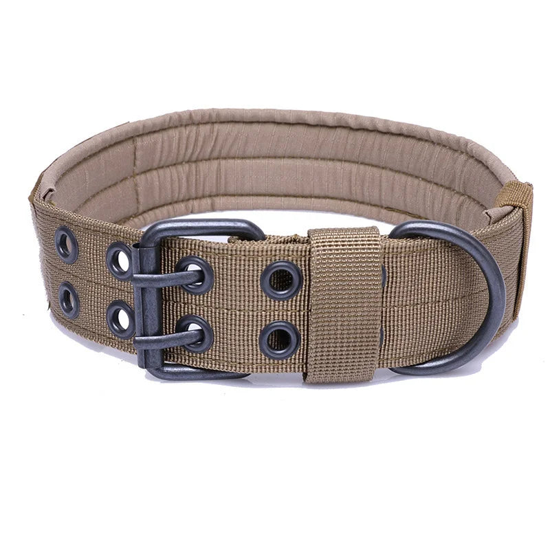 Adjustable Reflective Tactical Dog Collar