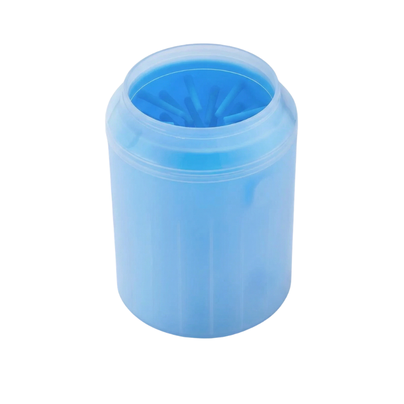 Portable Dog Paw Cleaner Cup with Soft Silicone Brush
