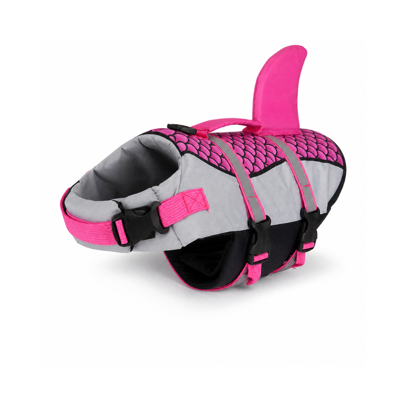 Shark Fin Dog Life Jacket Swim Vest