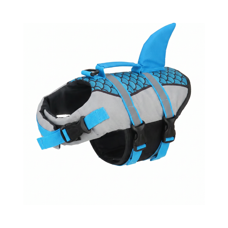 Shark Fin Dog Life Jacket Swim Vest