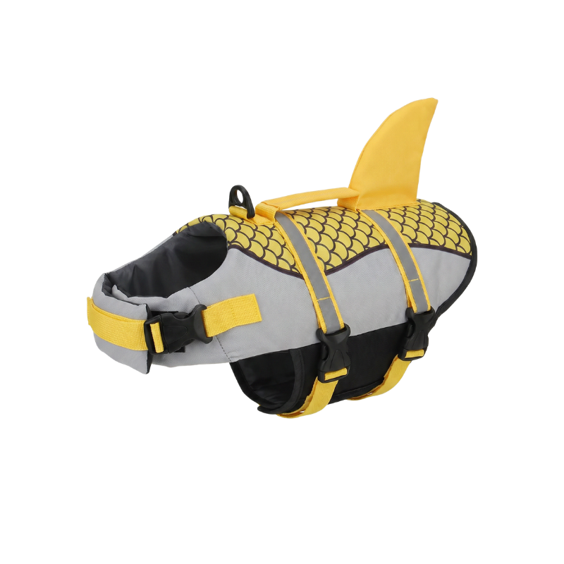 Shark Fin Dog Life Jacket Swim Vest