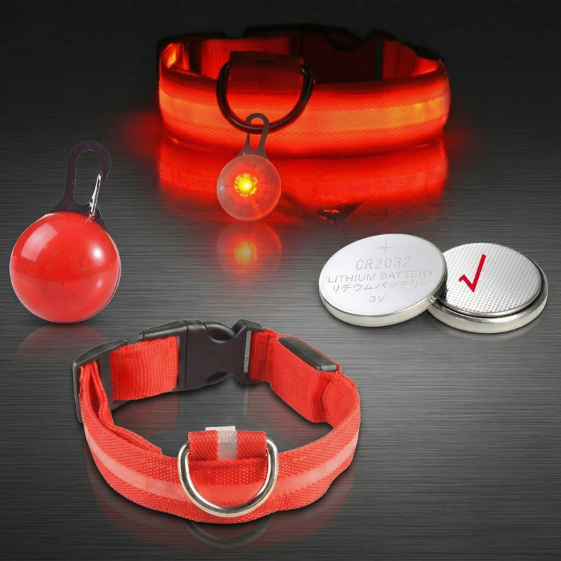 Rechargeable LED Dog Collar