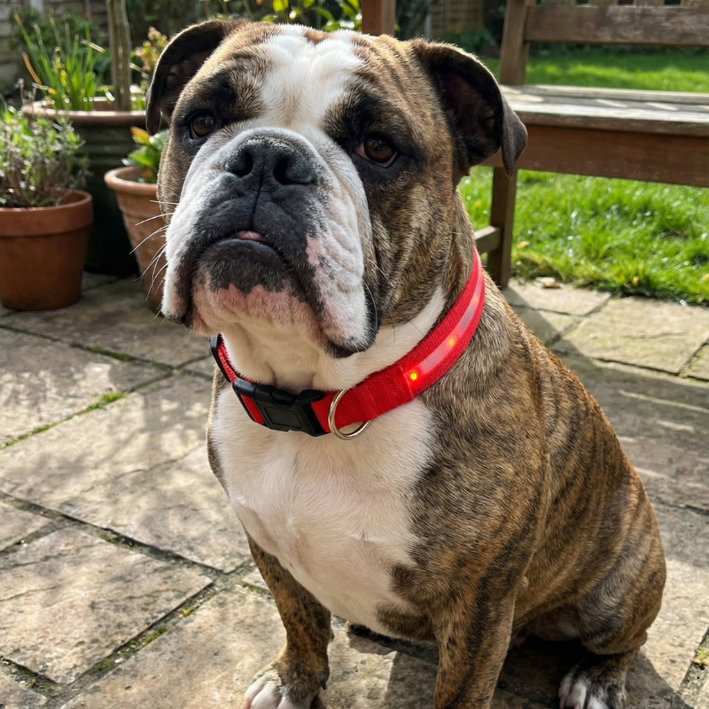 Rechargeable LED Dog Collar