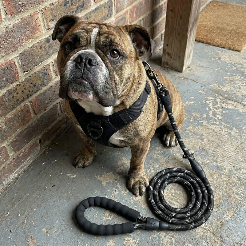 Reflective Braided Dog Lead
