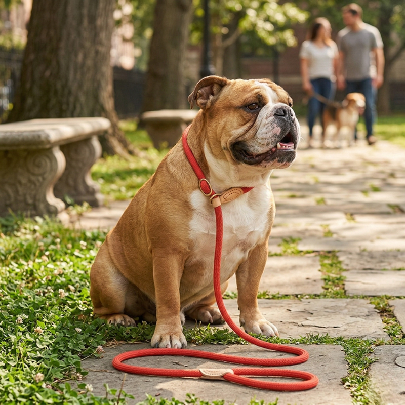 Heavy Duty Braided Slip Rope Dog Lead