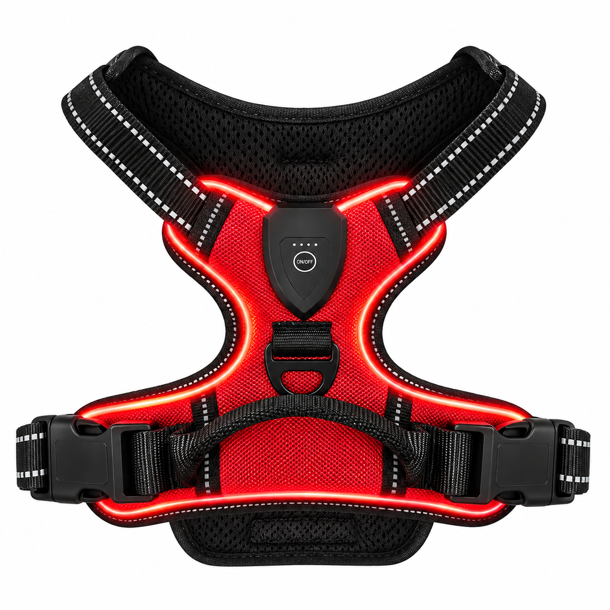 LED Light Up Reflective Harness
