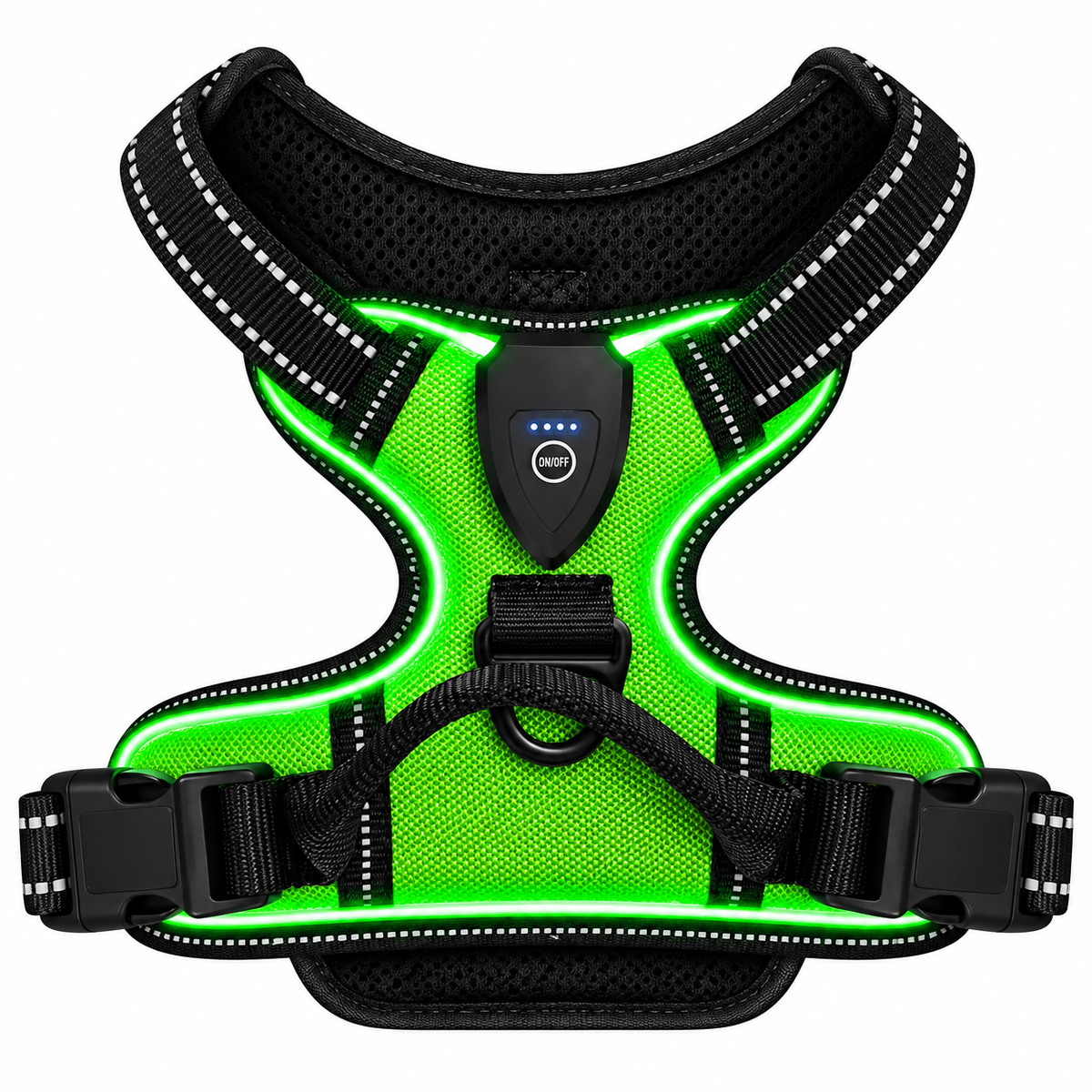 LED Light Up Reflective Harness