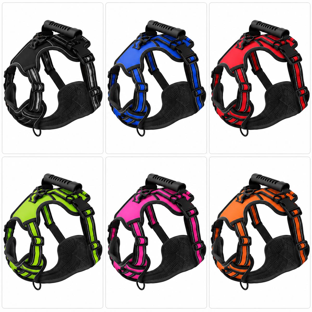 Performance No-Pull Reflective Harness