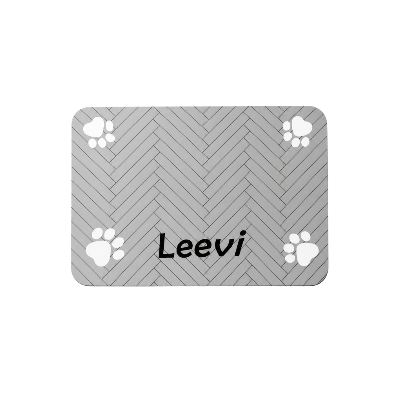 Personalised Dog Feeding Mat