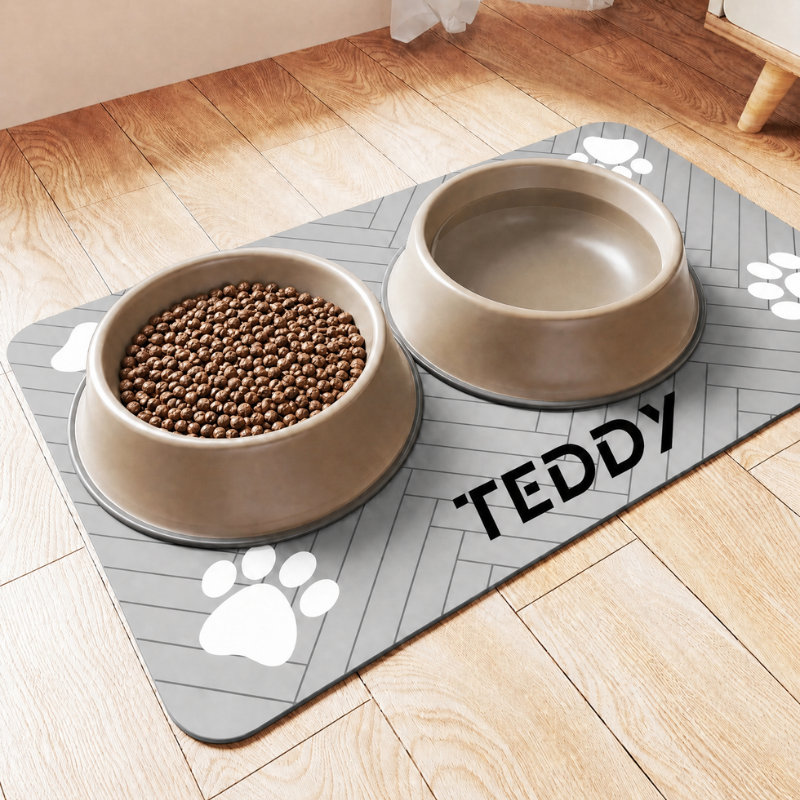 Personalised Dog Feeding Mat