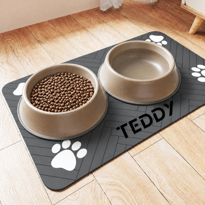 Personalised Dog Feeding Mat