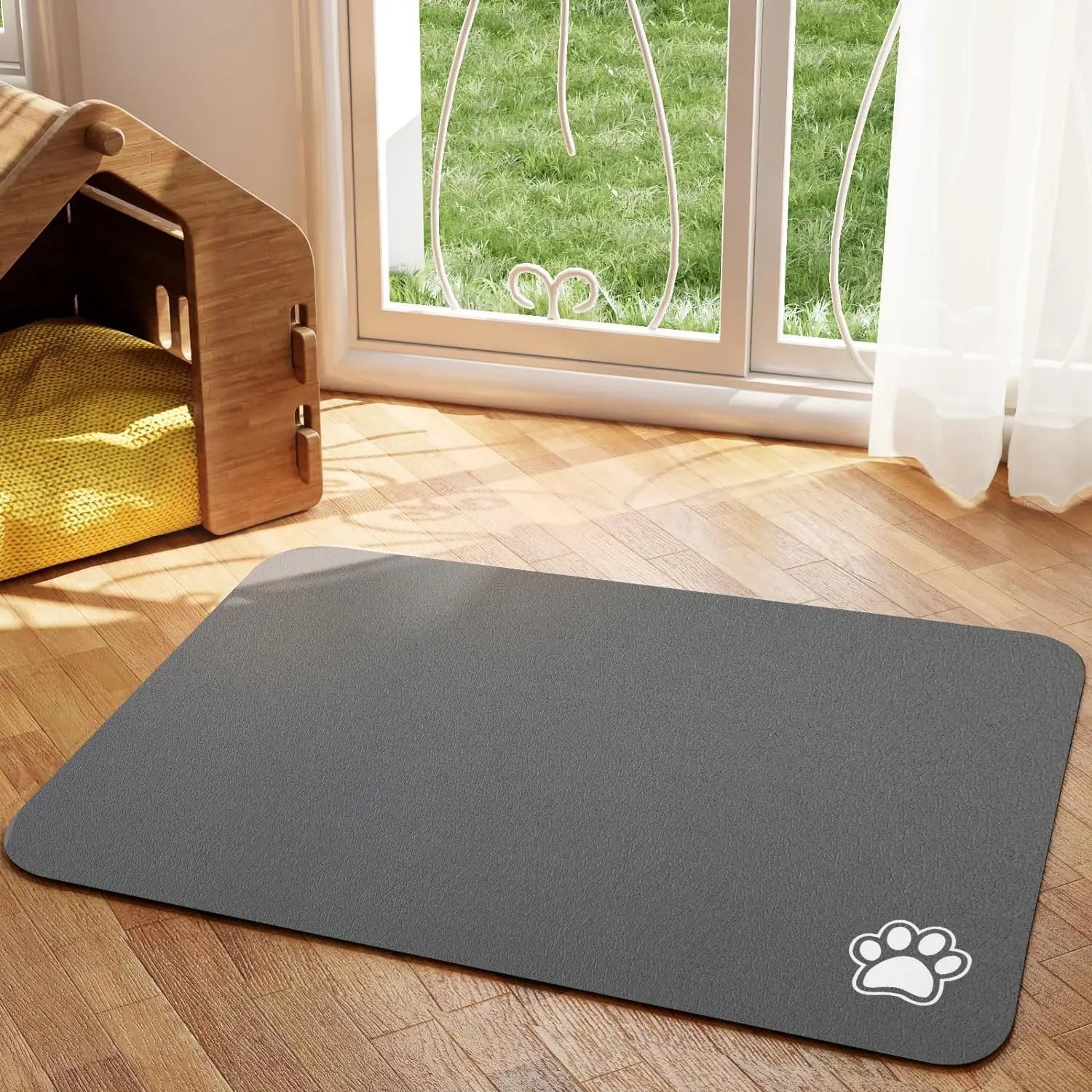 Quick Dry Absorbent Dog Feeding Mat