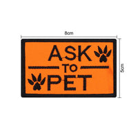 Ask To Pet (Orange)
