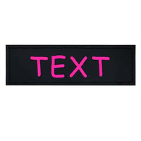Bright Pink Text Only