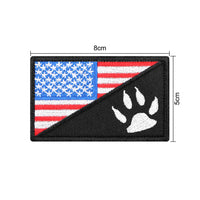 US Flag Paw Patch