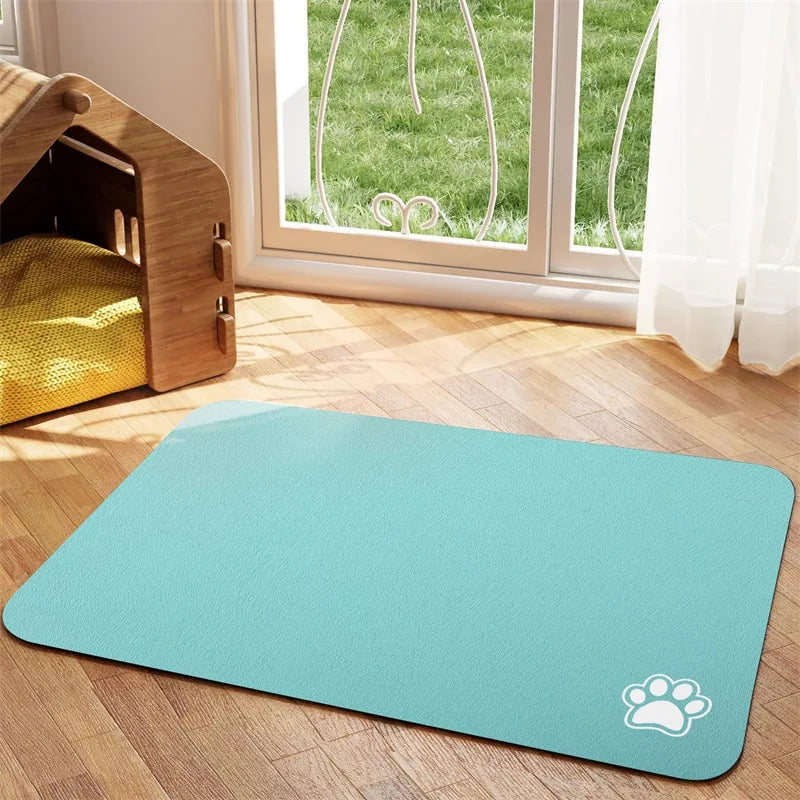 Quick Dry Absorbent Dog Feeding Mat