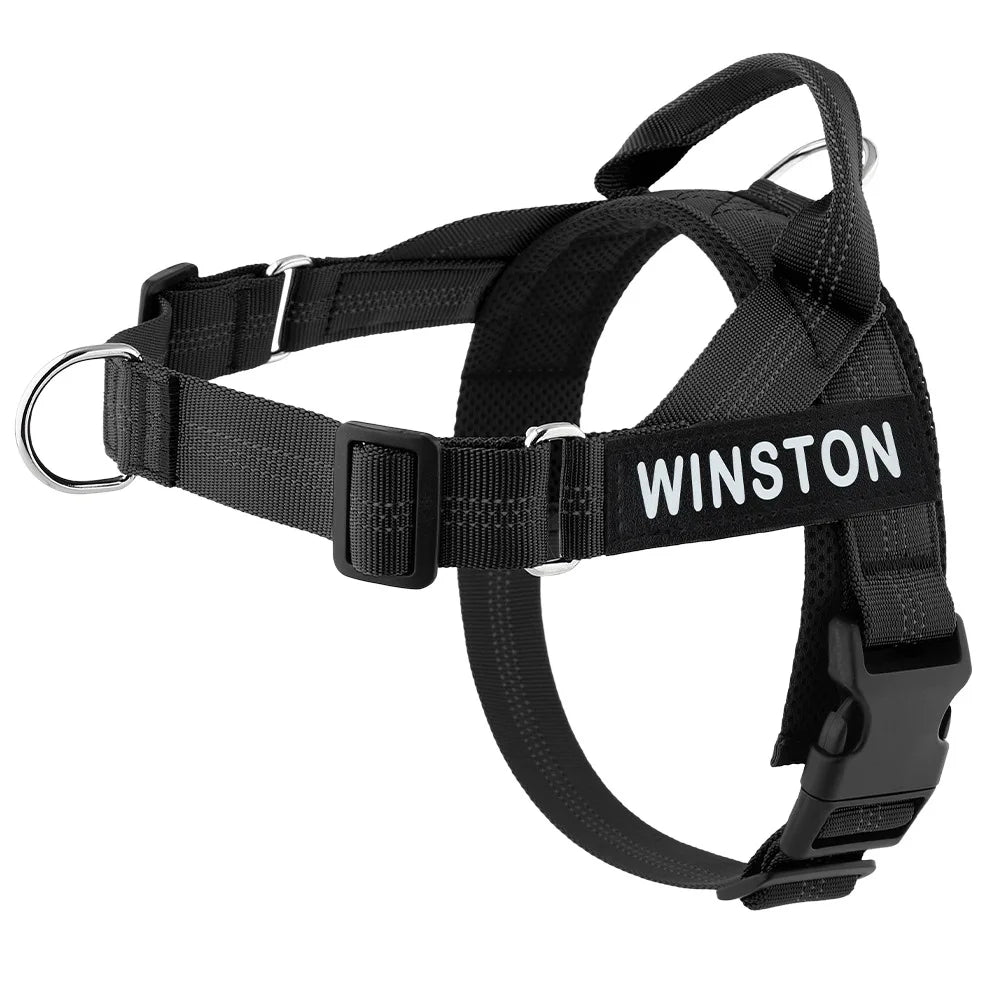 Personalised Reflective Dog Harness