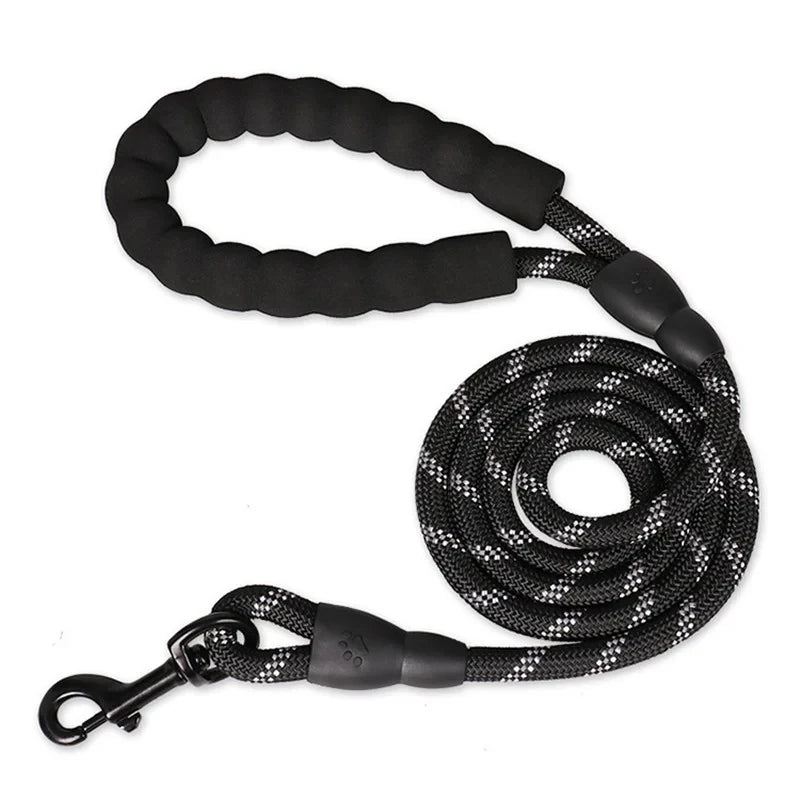 Reflective Braided Dog Lead