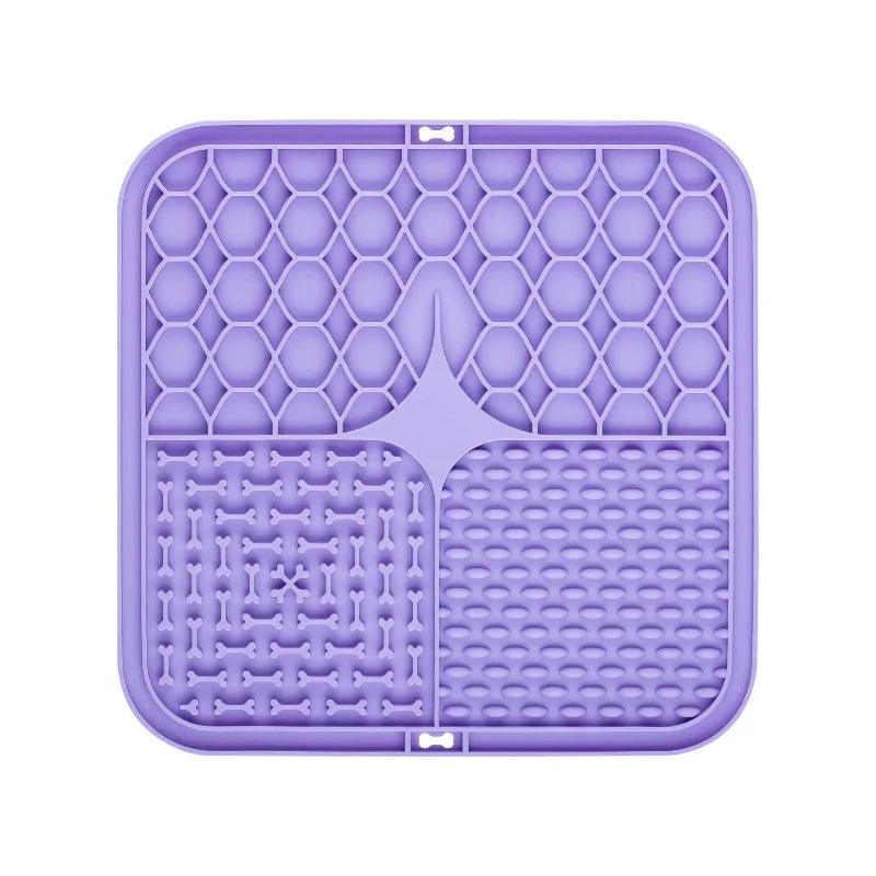 Silicone Dog Lick Mat Slow Feeder