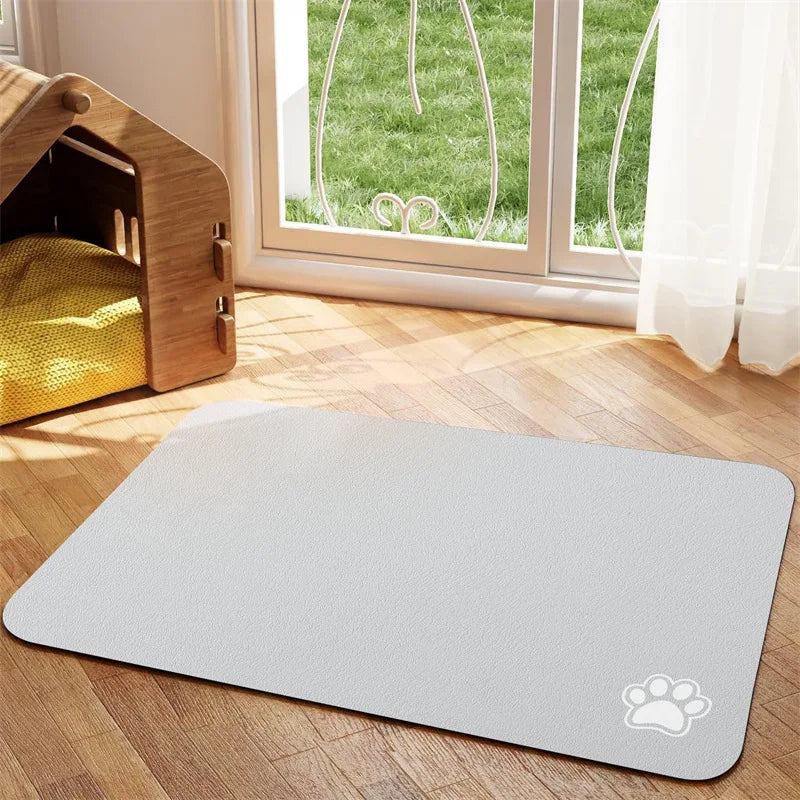 Quick Dry Absorbent Dog Feeding Mat