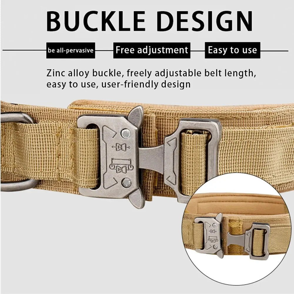 Tactical Nylon Dog Collar