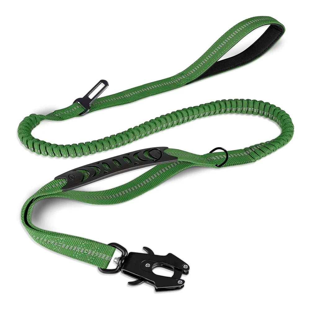 Reflective Shock-Absorbing Dog Lead