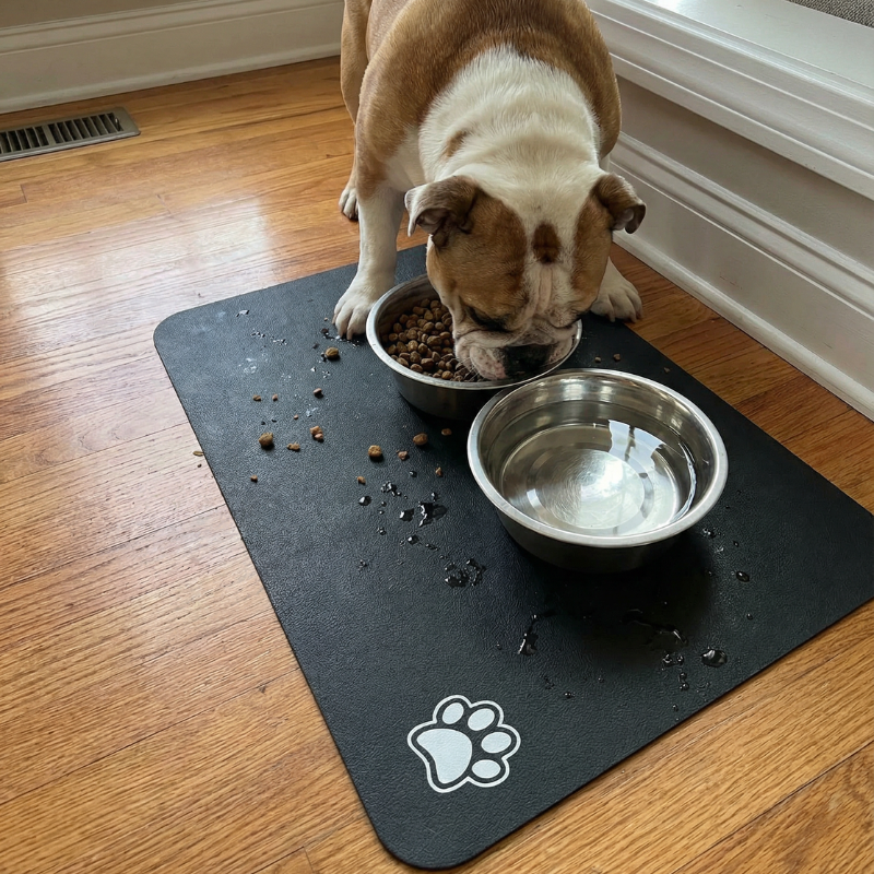 Quick Dry Absorbent Dog Feeding Mat