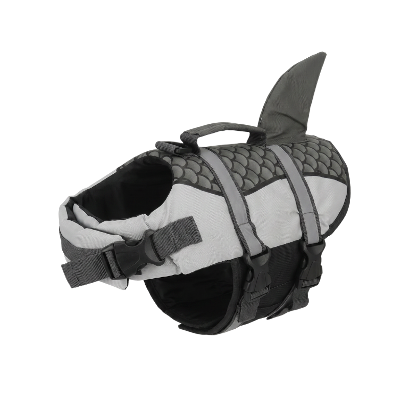 Shark Fin Dog Life Jacket Swim Vest