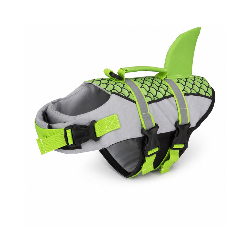 Shark Fin Dog Life Jacket Swim Vest