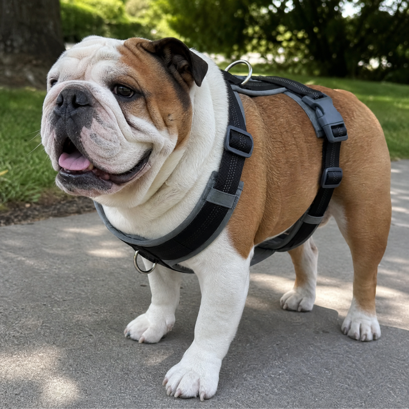 Lightweight Reflective H-Shaped Dog Harness