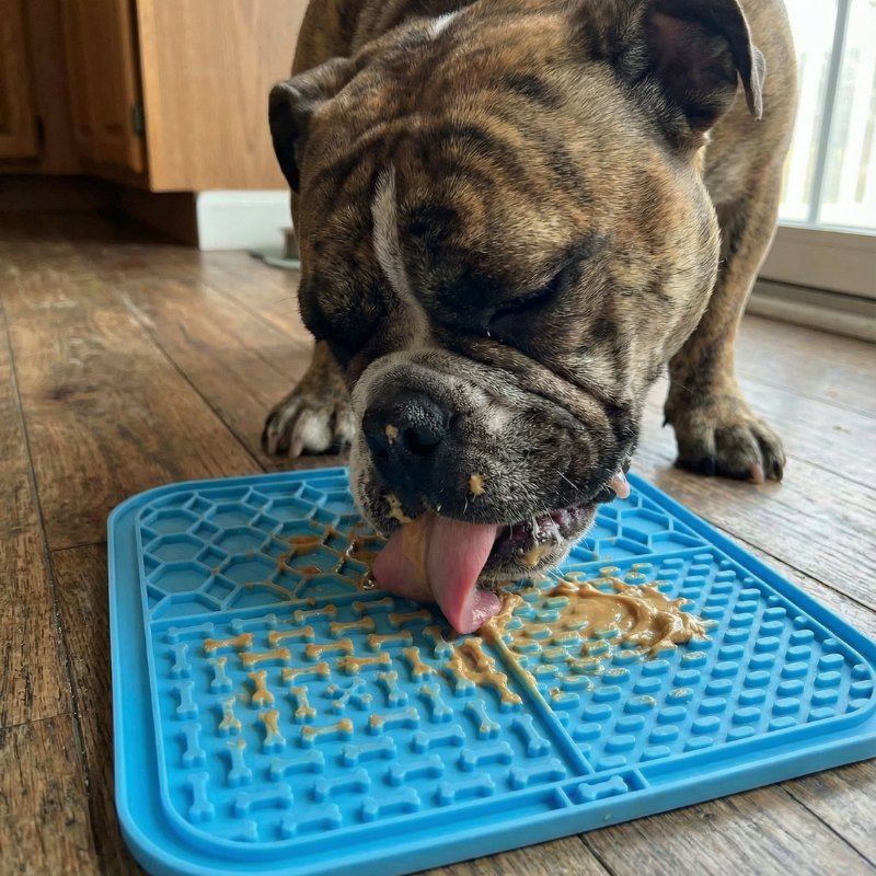Silicone Dog Lick Mat Slow Feeder