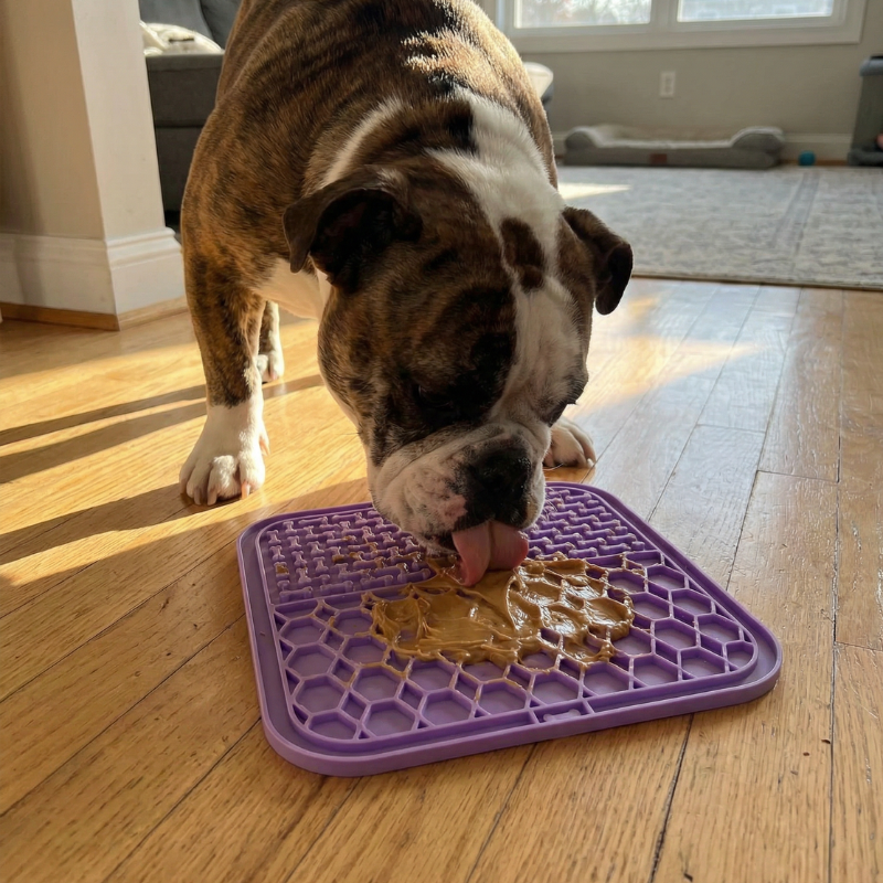 Silicone Dog Lick Mat Slow Feeder